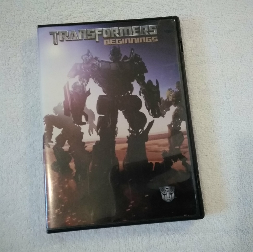 Dvd transformers beginning movie